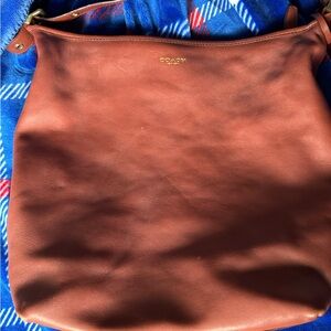 Coach Brown Leather Shoulder Bag